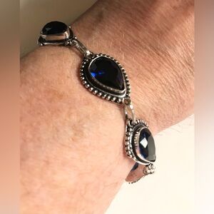 Tanzanite 925 Sterling Silver Bracelet